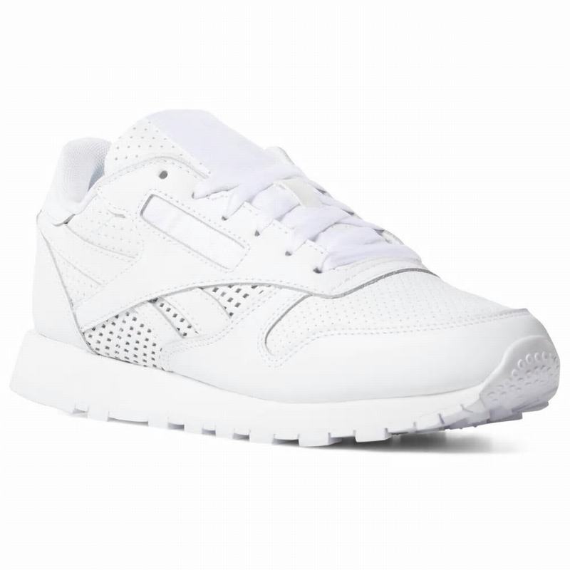 Reebok Classic Leather Tenisky Damske - Biele LC5886GH